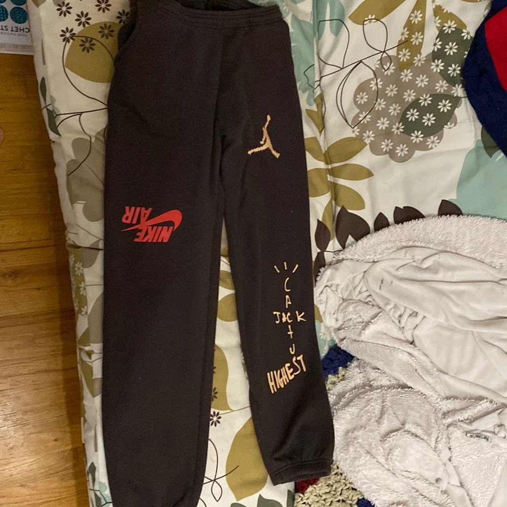 Nike Cactus Jack sweatpants brown size Large